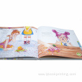 Overseas laminated children's hardcover book printing libros